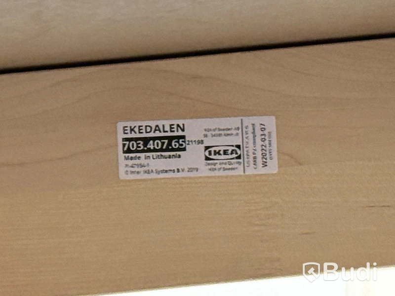 Matbord IKEA EKEDALEN med 9 olika stolar