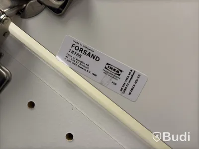 Garderob IKEA FÖRSAND, vit, ca 125 cm