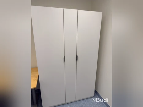 Garderob IKEA FÖRSAND, vit, ca 125 cm
