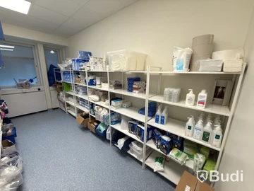 Parti med medicinskt förbrukningsmaterial