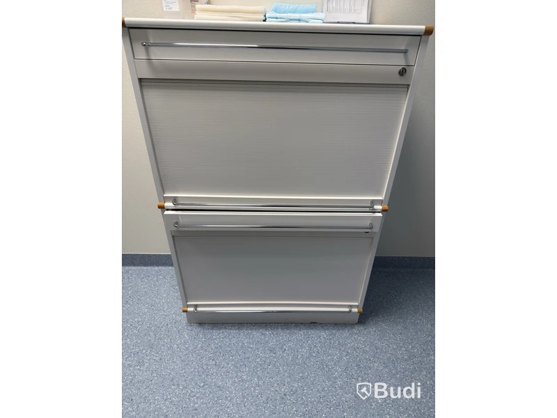 SCAPA document cabinet with tambour doors