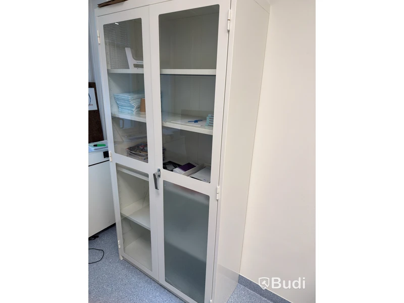 Jiwa storage cabinet, glass doors