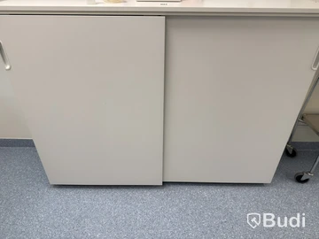 Dokumentskåp med skjutdörrar, 160 cm
