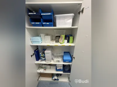IKEA cabinet, white with double doors