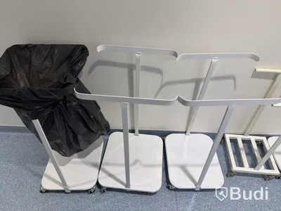 Lot of 7 bag stands, various models