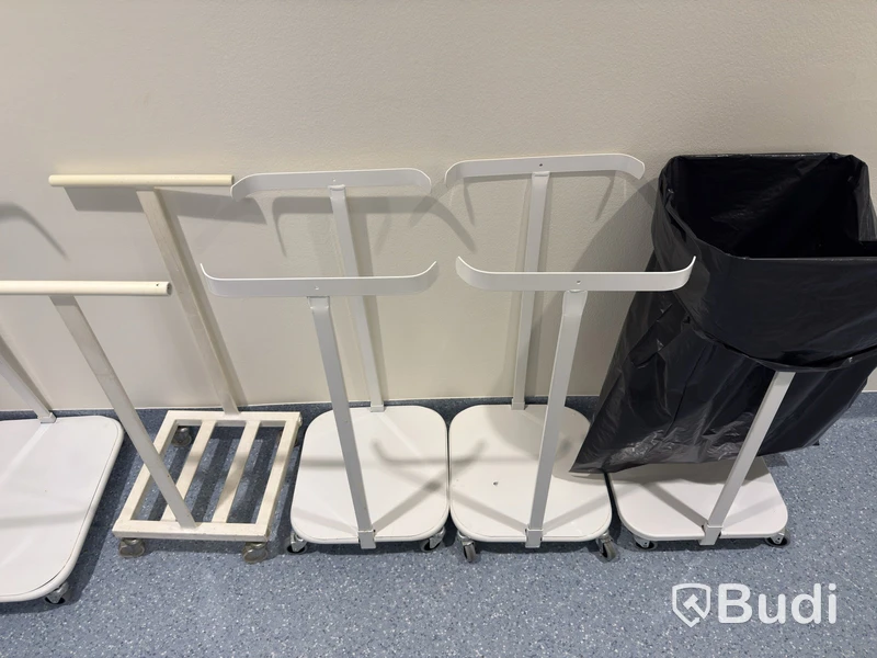 Lot of 7 bag stands, various models