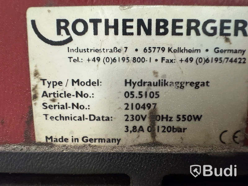 Butt Fusion Welder / Hot Plate Welder for Plastic Pipes – Rothenberger