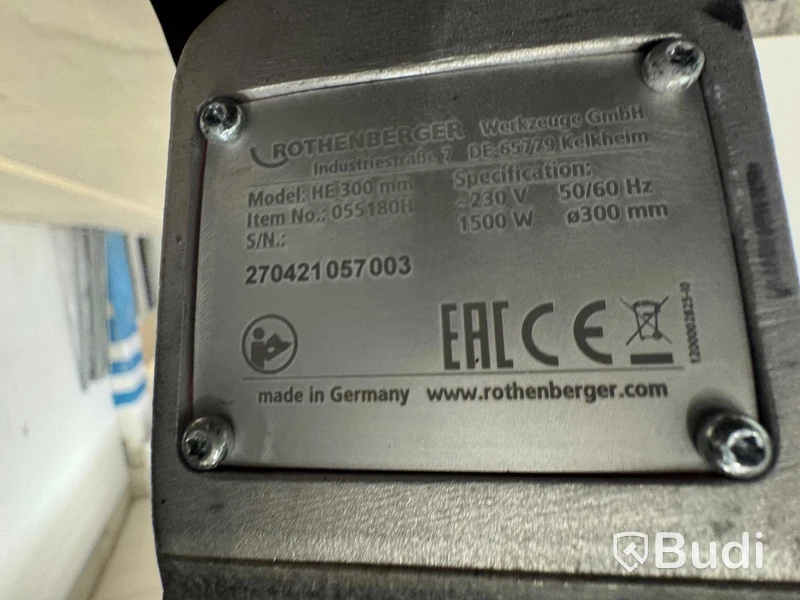 Butt Fusion Welder / Hot Plate Welder for Plastic Pipes – Rothenberger