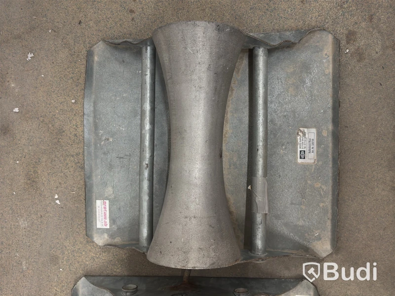 4 pcs. Widos Rollenbock Maxi Pipe Supports