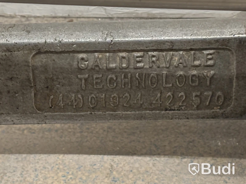Caldervale Technology pipe scraper, with case