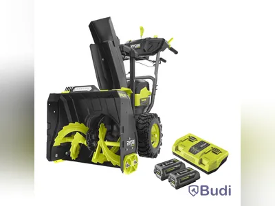 SNÖSLUNGA RYOBI MAX POWER RY36STX56A-250 36V 2X6,0AH OBS: ANVÄND OCH LAGAD PRODUKT