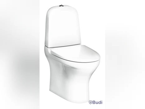 WC-STOL GBG ESTETIC WC 8300 HYGIENIC, FLUSH, C+, VIT, SKRUV SC SITS