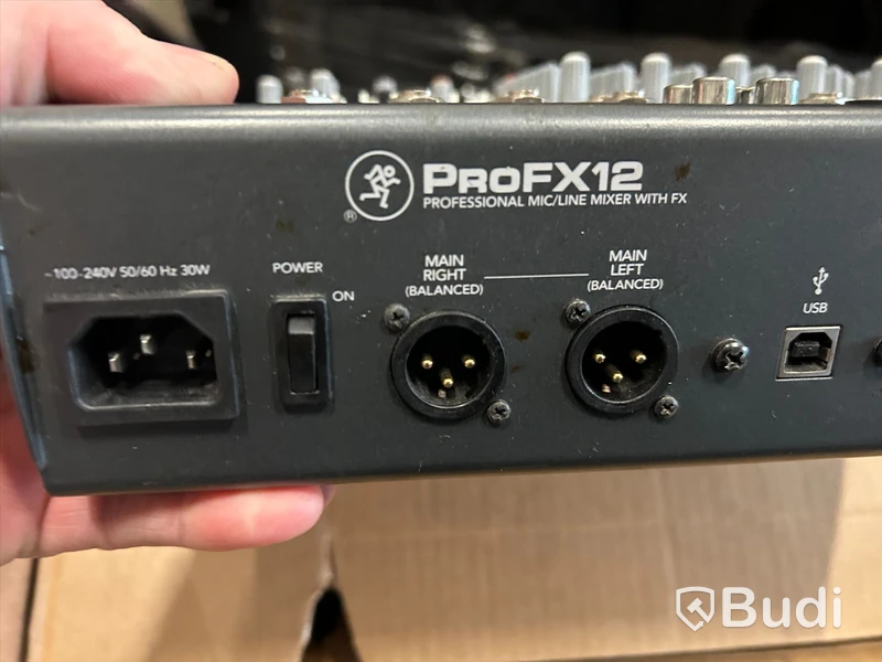 Mixerbord Mackie ProFX12, USB