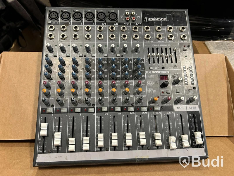 Mixerbord Mackie ProFX12, USB