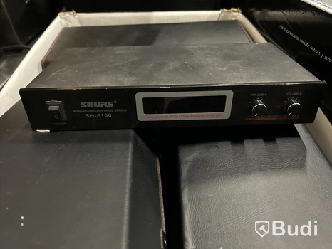 Mikrofonmottagare Shure SH-6100, dubbelkanal
