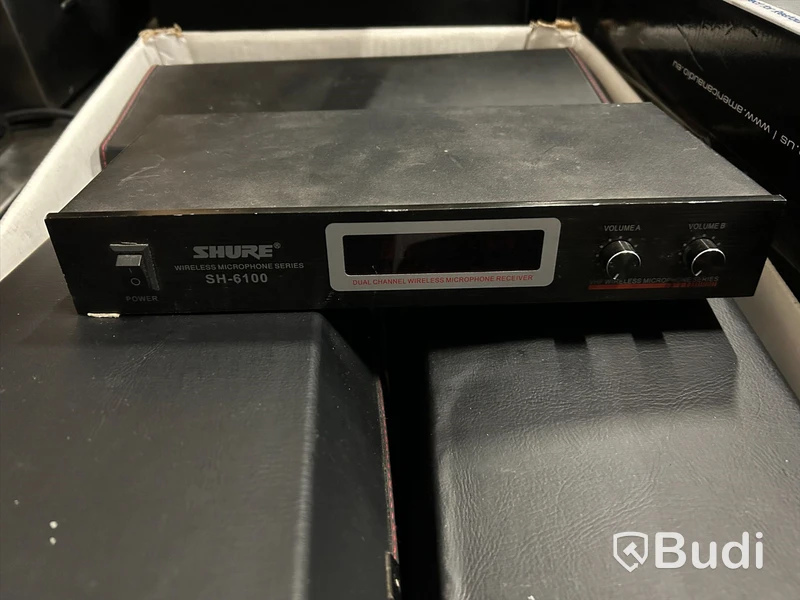 Mikrofonmottagare Shure SH-6100, dubbelkanal