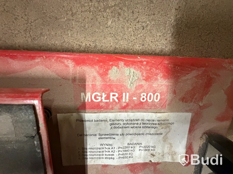 Kakelskärare Walmer MGŁR II 800, manuell