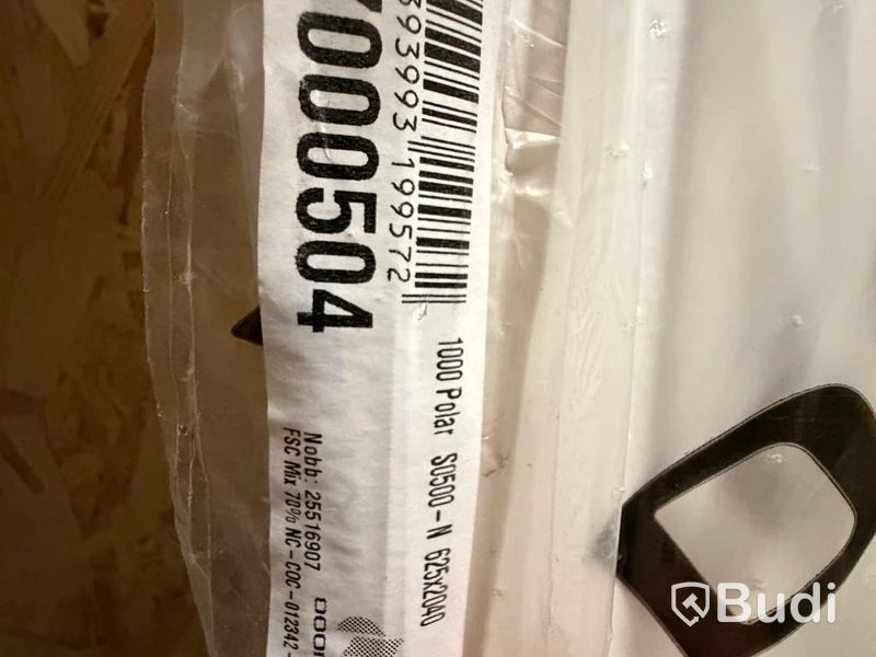 2 innerdörrar Dooria och Swedoor, med karmar