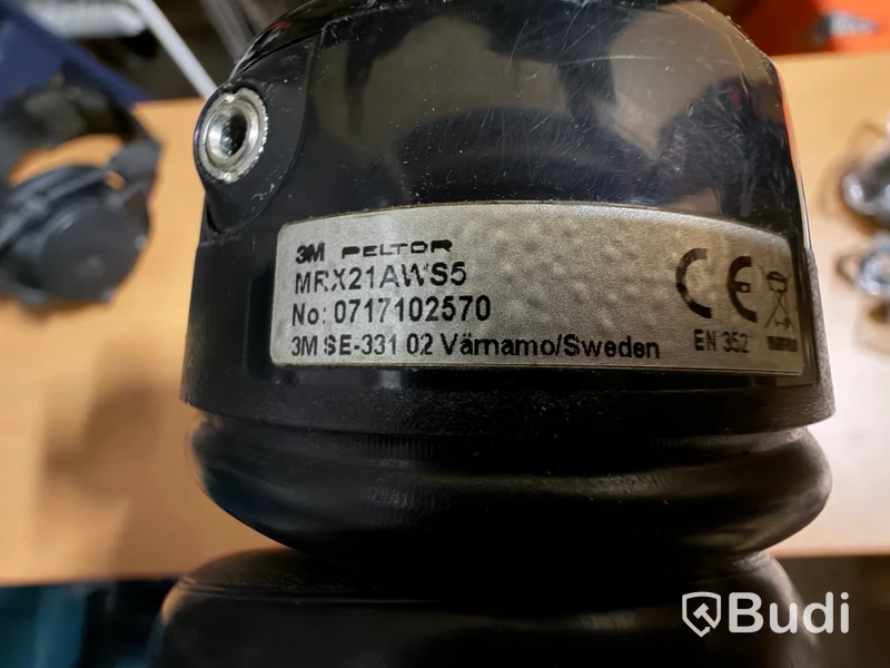 Hörselkåpor Zekler och 3M Peltor, 3 par