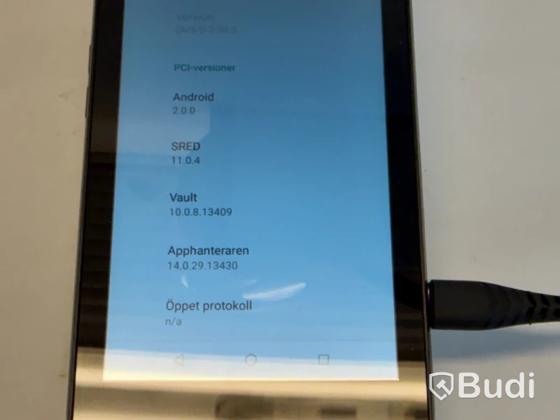 Betalterminal Verifone CM5P, kvittoskrivare