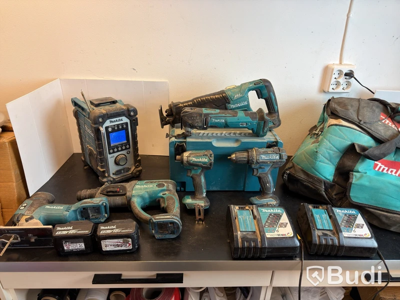 Maskinpaket Makita 7 st