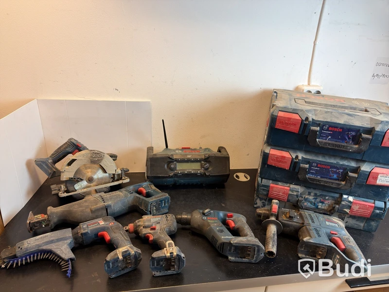 Bosch tool lot, 7 pcs