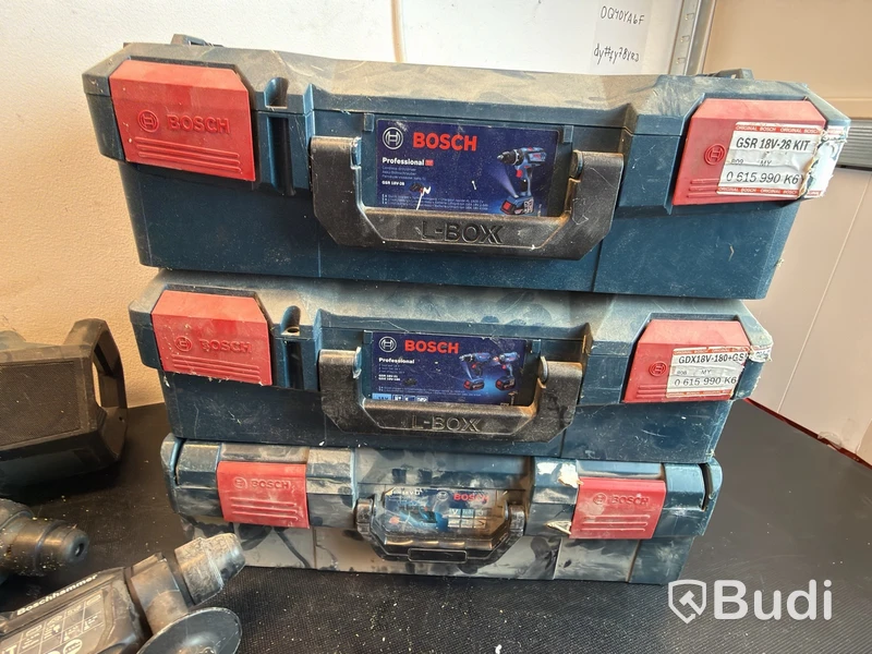 Bosch tool lot, 7 pcs