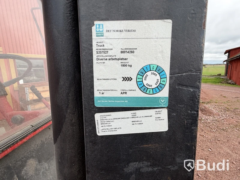 Electric Forklift Lansing Bagnall, 1,250 kg