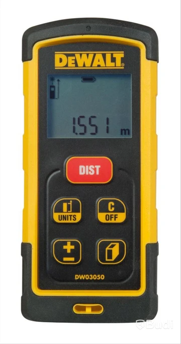 AVSTÅNDSMÄTARE DEWALT, DW03050, 50M. LASER