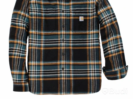 CARHARTT - FLANELLSKJORTA RUTIG STL. XL
