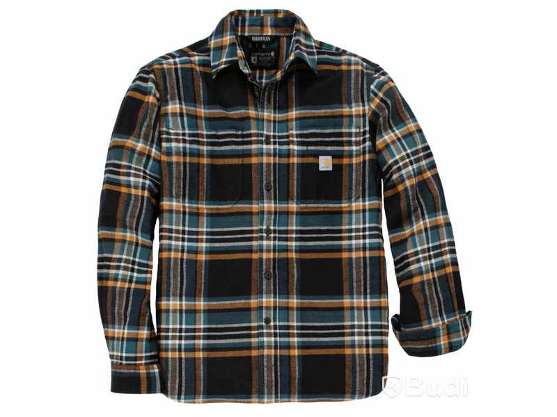 CARHARTT - FLANELLSKJORTA RUTIG STL. XL