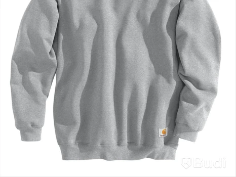 CARHARTT K124 SWEATSHIRT GRÅMELERAD STL. S