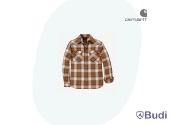 SKJORTA CARHARTT  PLAGGTVÄTTAD OCH EXTRA RÖRLIGHET STL. L