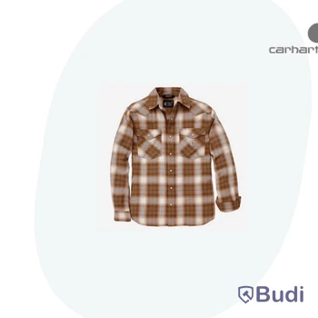SKJORTA CARHARTT  PLAGGTVÄTTAD OCH EXTRA RÖRLIGHET STL. L