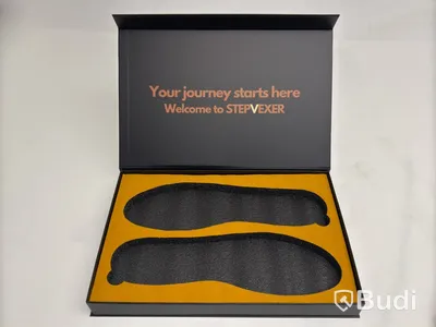 (NEW) 20 pairs of Stepvexer carbon fiber insoles, size 39–41