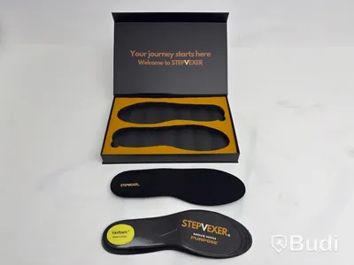 (NEW) 20 pairs of Stepvexer carbon fiber insoles, size 39–41
