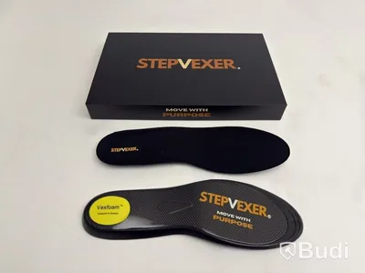 (NEW) 25 pairs of Stepvexer carbon fiber insoles, size 39-41