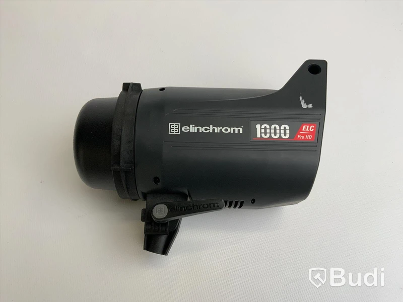 Elinchrom ELC Pro HD 1000. 1st blixtrar, 1st elsladd och 1st syncsladd.
