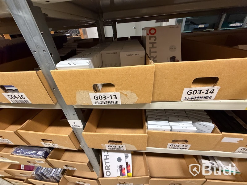 Large stock lot of mobile accessories – stated purchase value approximately SEK 2.1 million