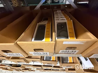 Large stock lot of mobile accessories – stated purchase value approximately SEK 2.1 million