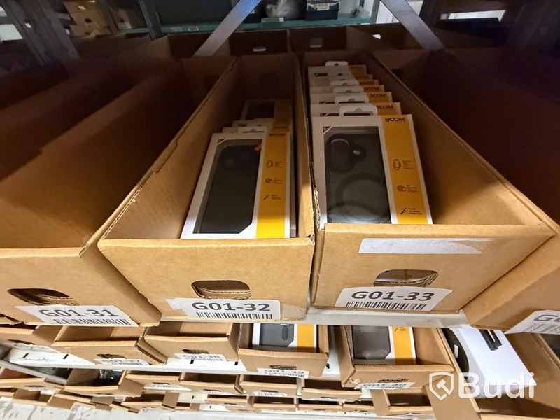 Large stock lot of mobile accessories – stated purchase value approximately SEK 2.1 million