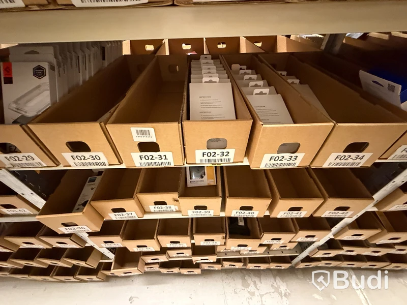 Large stock lot of mobile accessories – stated purchase value approximately SEK 2.1 million