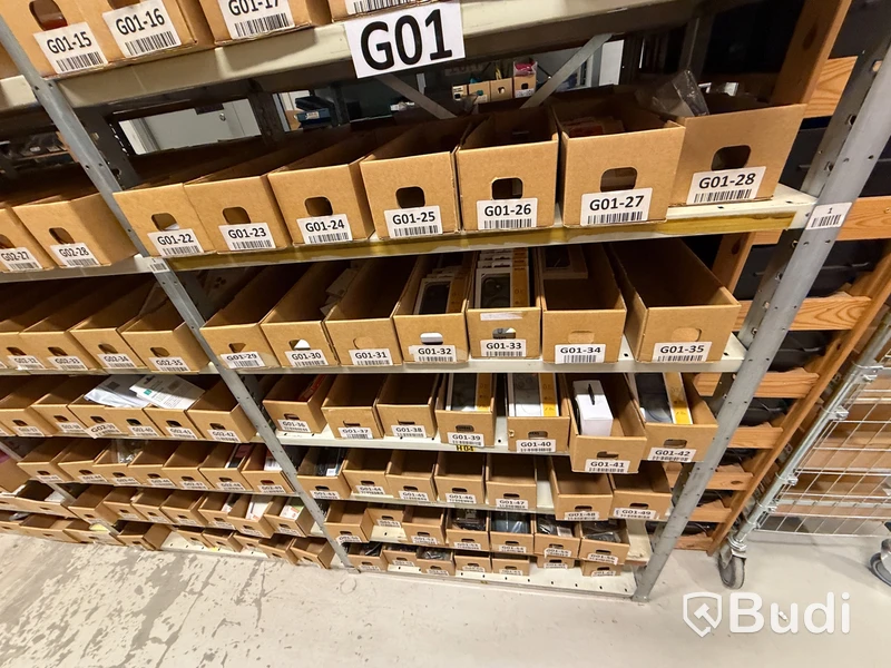 Large stock lot of mobile accessories – stated purchase value approximately SEK 2.1 million