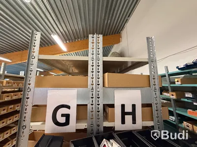 BIFAB Metal Storage Shelving with Picking Bins, 184 Sections