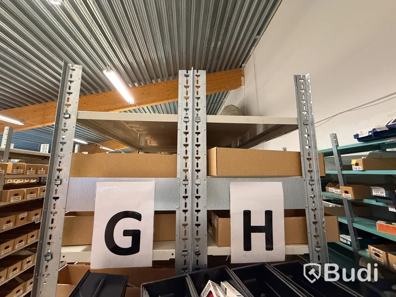BIFAB Metal Storage Shelving with Picking Bins, 184 Sections