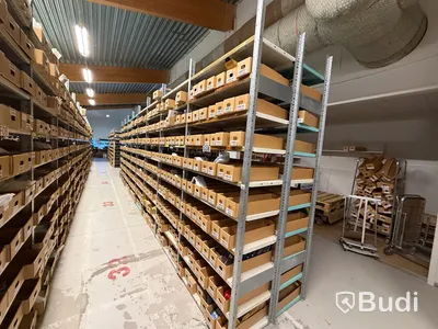 BIFAB Metal Storage Shelving with Picking Bins, 184 Sections