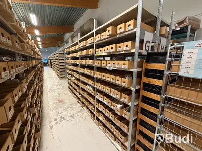 BIFAB Metal Storage Shelving with Picking Bins, 184 Sections