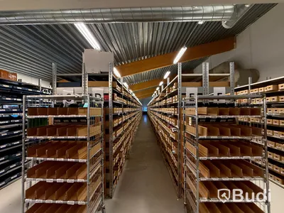 BIFAB Metal Storage Shelving with Picking Bins, 184 Sections