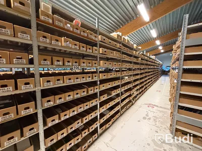 BIFAB Metal Storage Shelving with Picking Bins, 184 Sections
