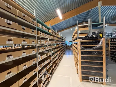 BIFAB Metal Storage Shelving with Picking Bins, 184 Sections